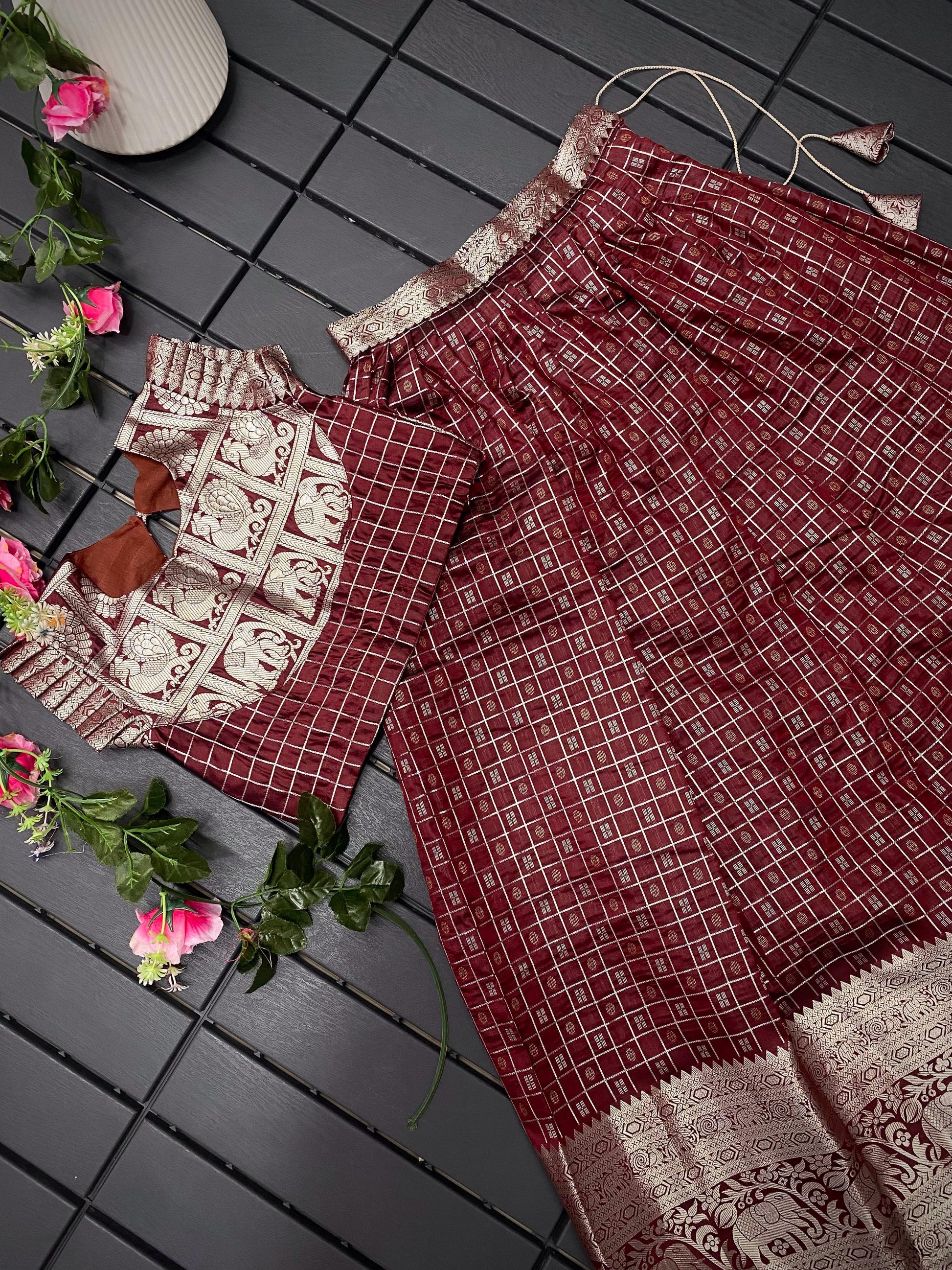 HOORIYA FASHIONS - kids crop top with blouse