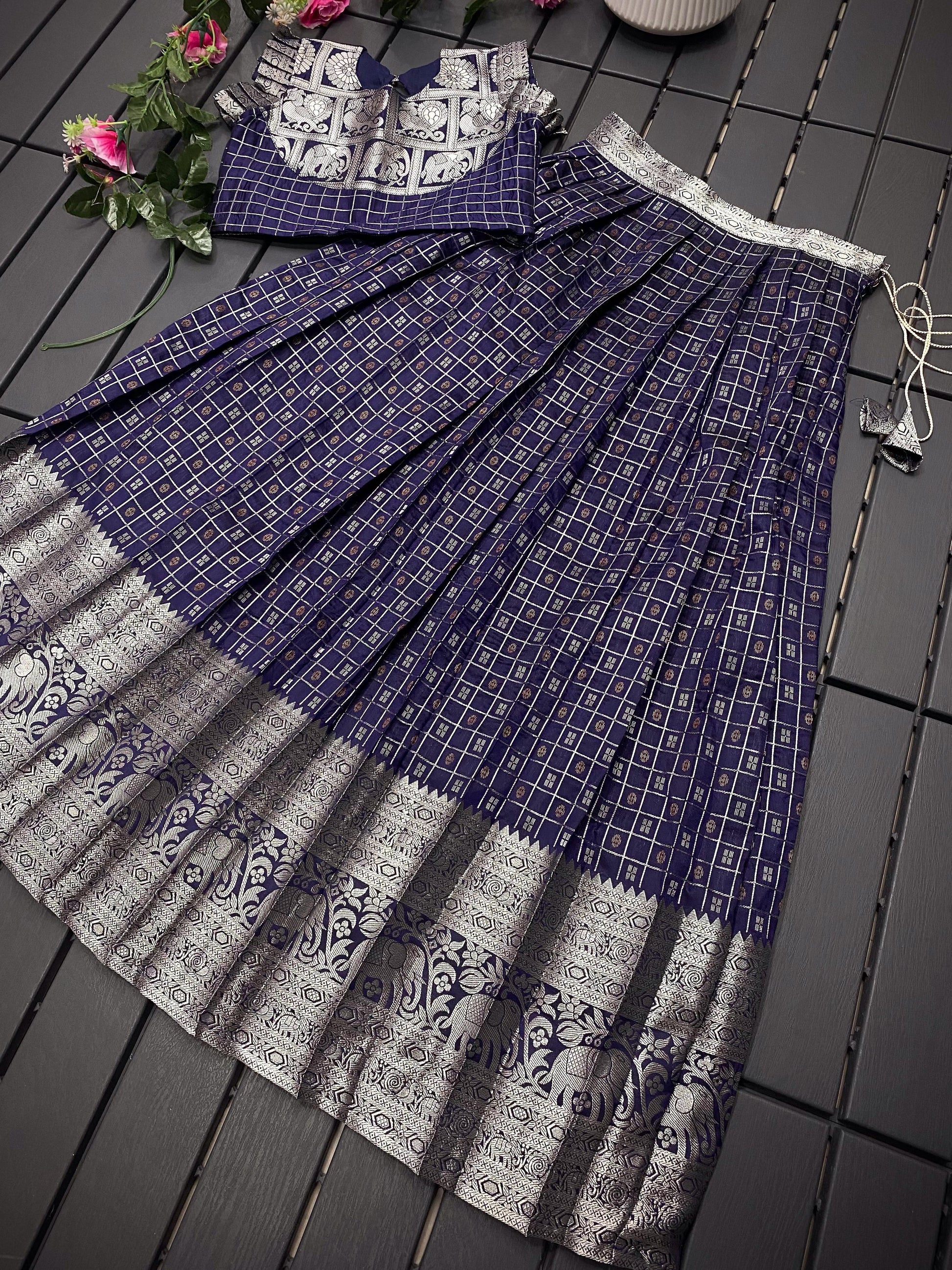HOORIYA FASHIONS - kids crop top with blouse