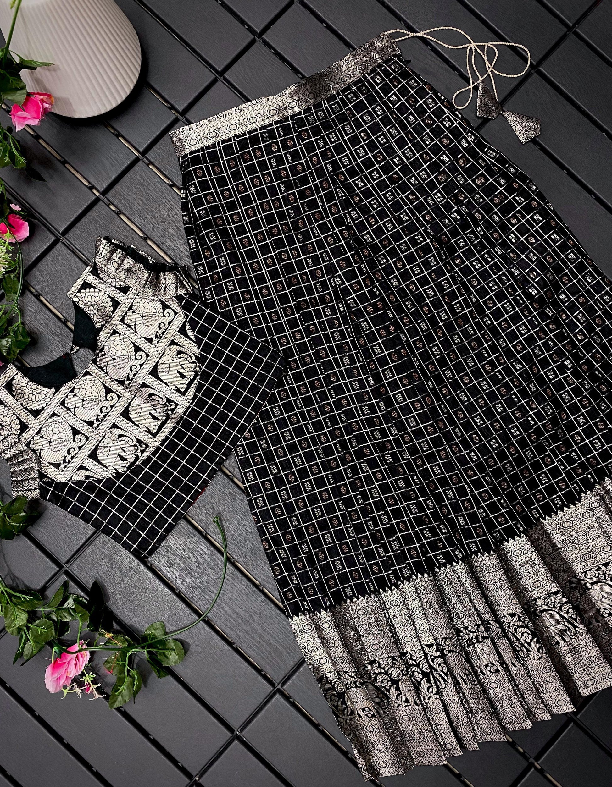 HOORIYA FASHIONS - kids crop top with blouse