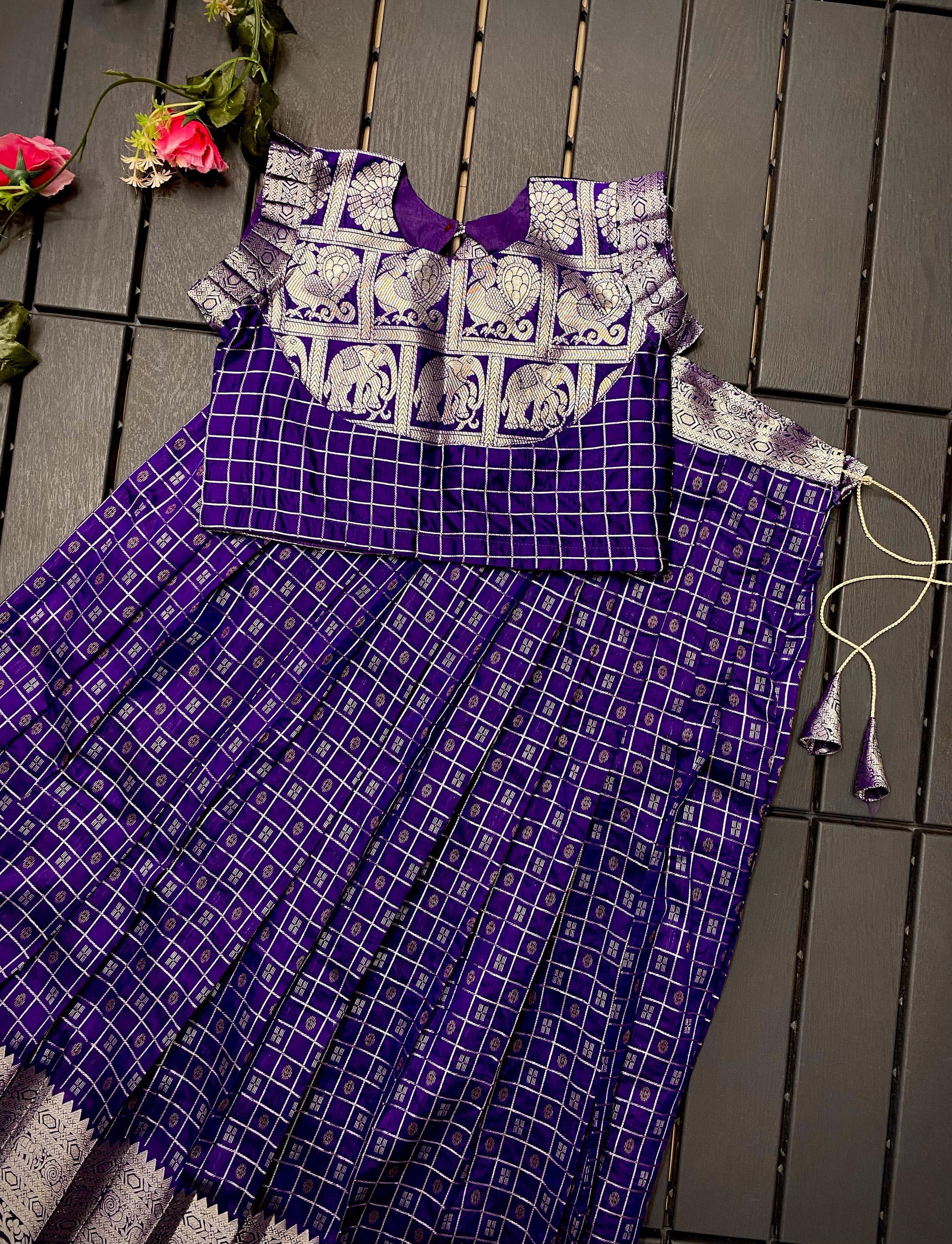 HOORIYA FASHIONS - kids crop top with blouse