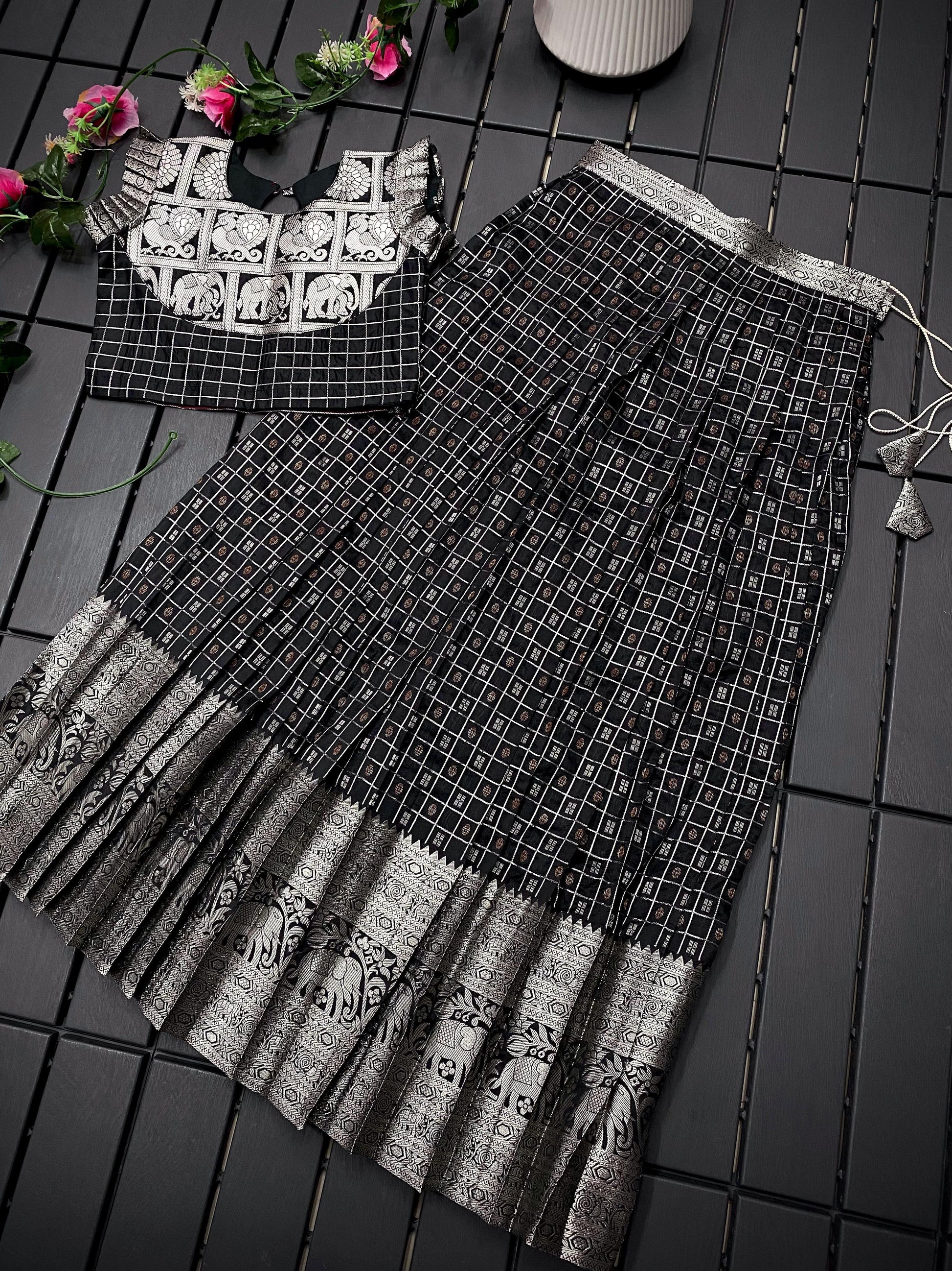 HOORIYA FASHIONS - kids crop top with blouse