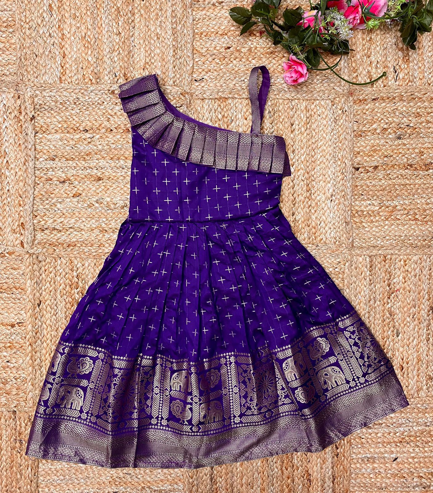 HOORIYA FASHIONS -  kids crop top with blouse