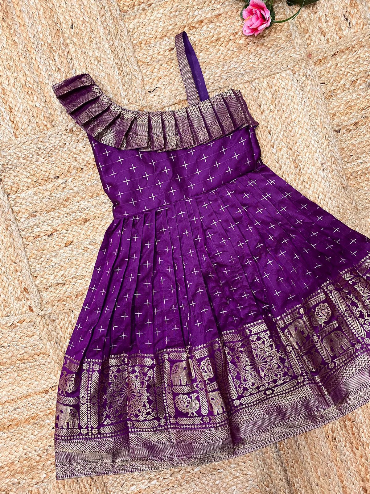 HOORIYA FASHIONS -  kids crop top with blouse