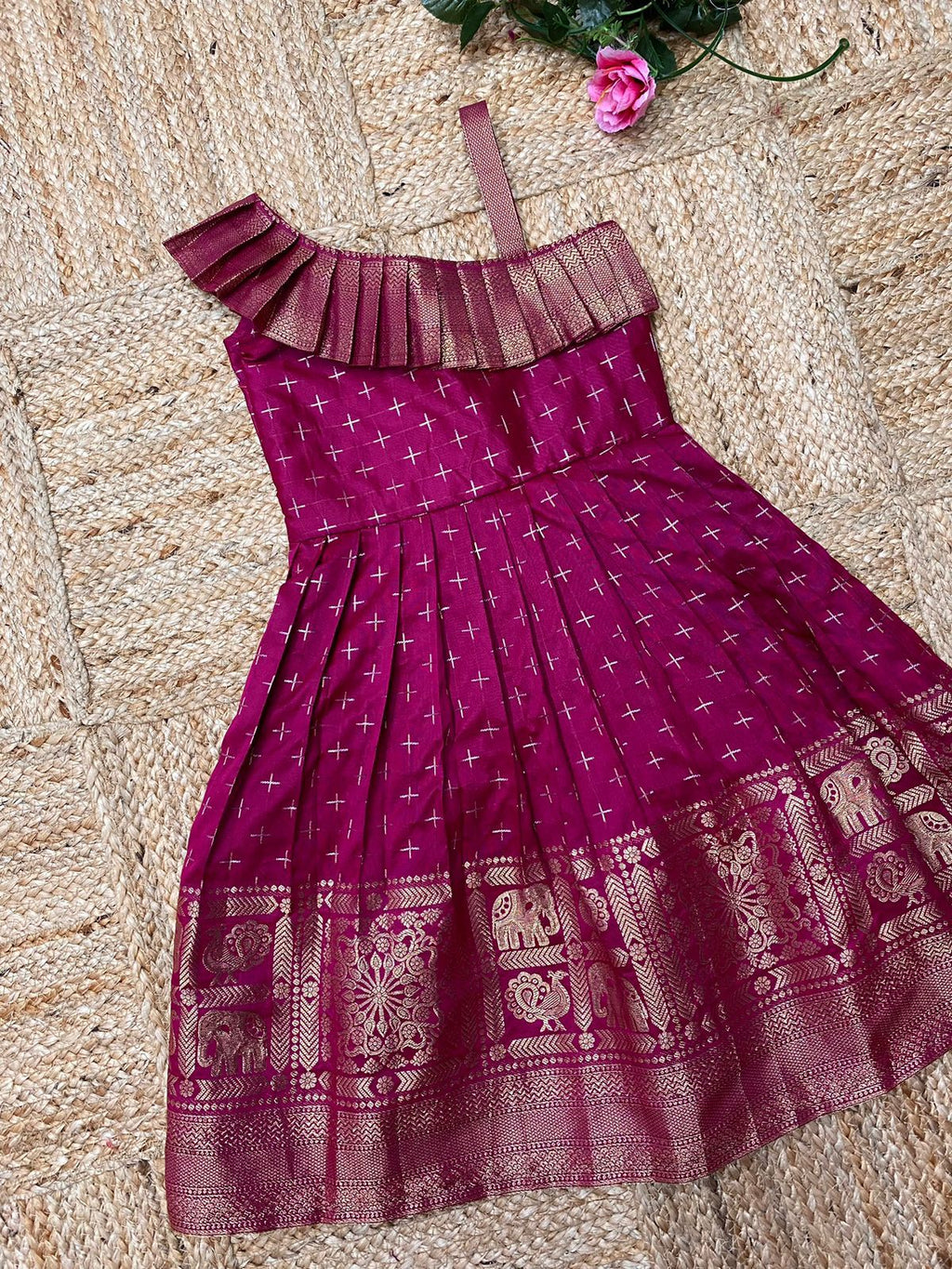 HOORIYA FASHIONS -  kids crop top with blouse
