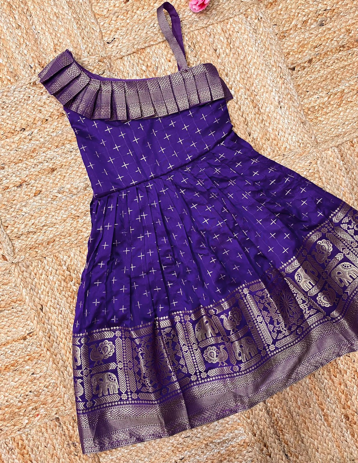 HOORIYA FASHIONS -  kids crop top with blouse