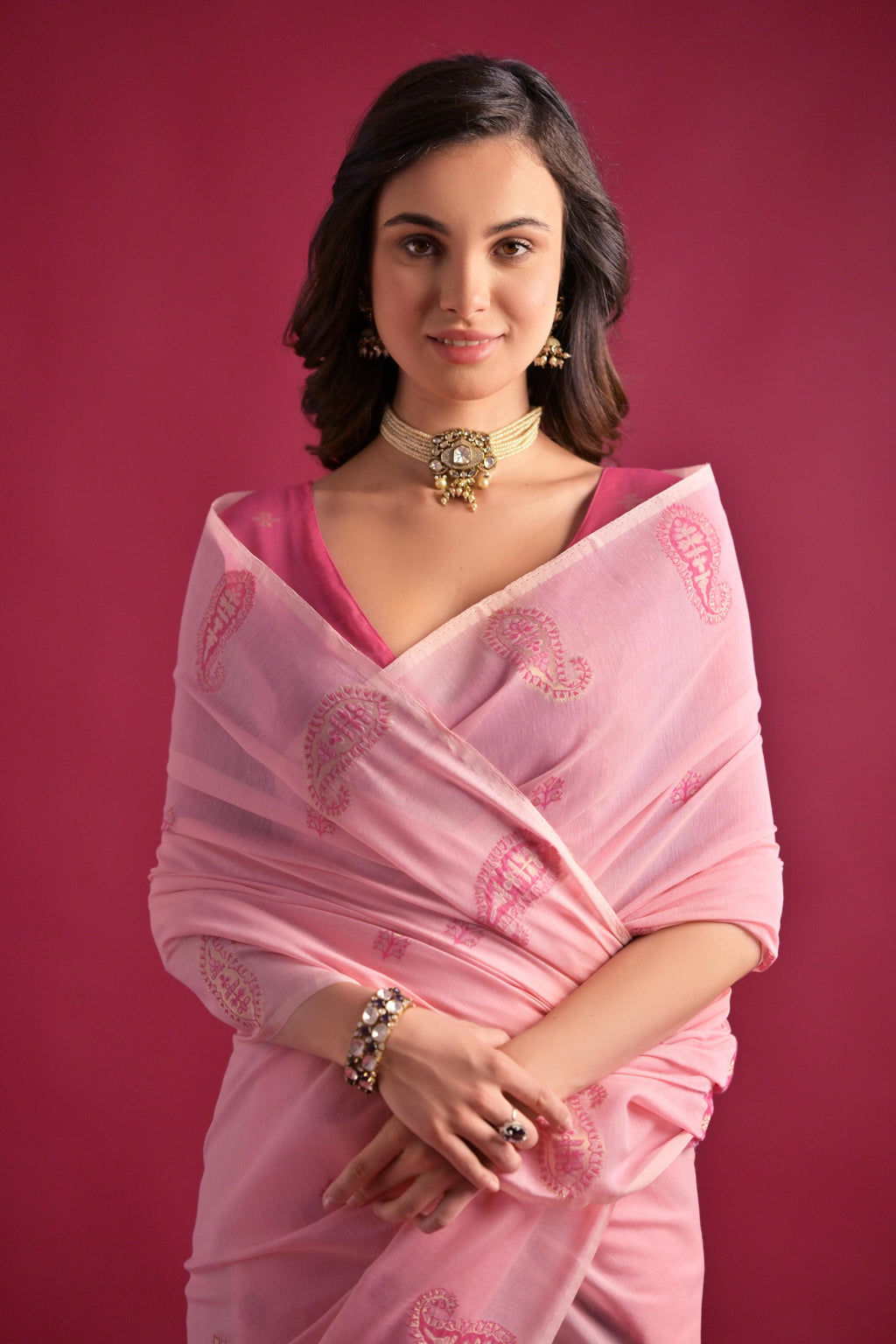 Hooriya fashions -  Premium Soft mul cotton saree