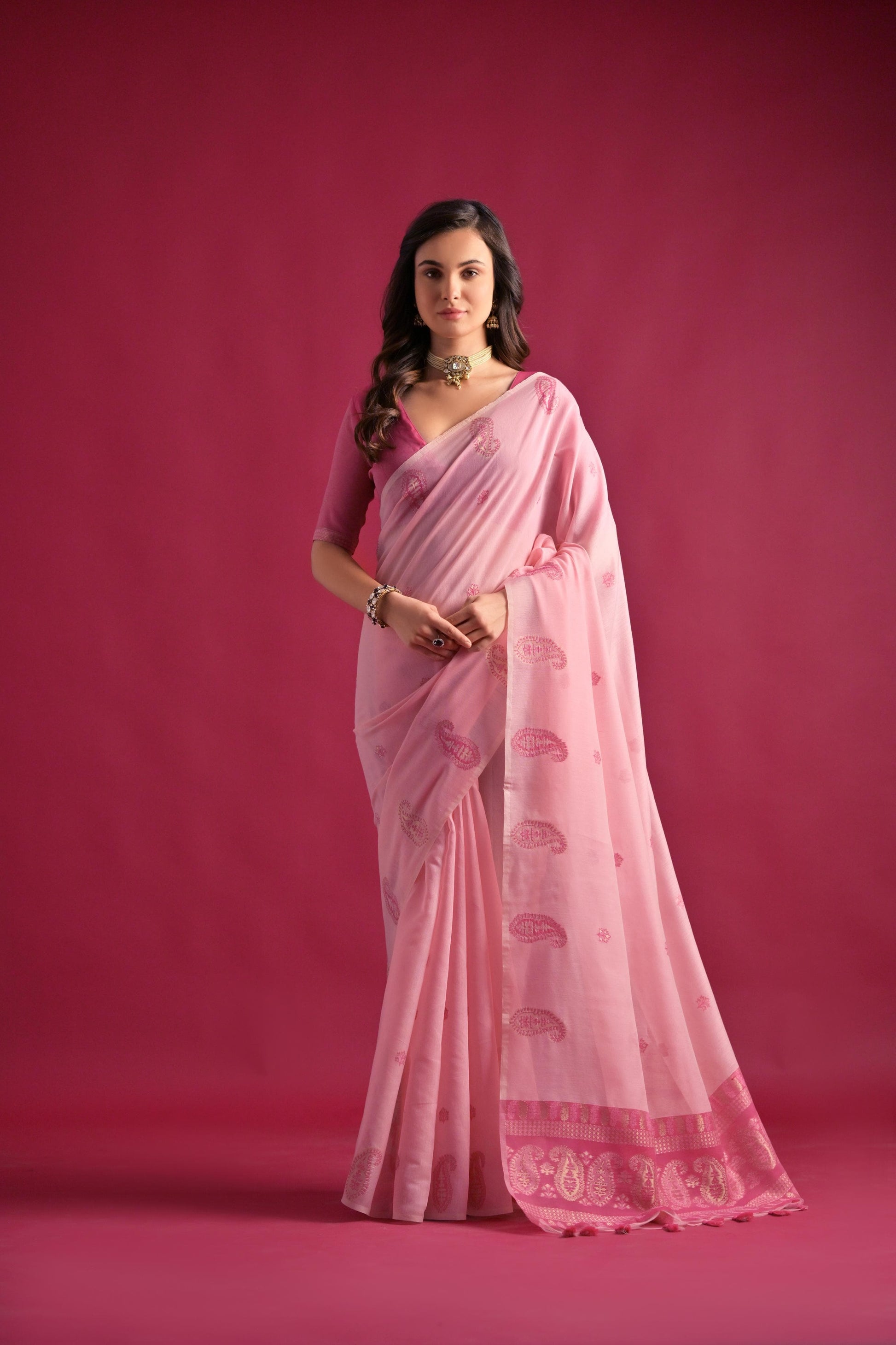 Hooriya fashions -  Premium Soft mul cotton saree