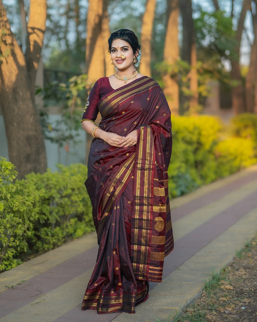 Hooriya fashions - Soft Silk Sarees