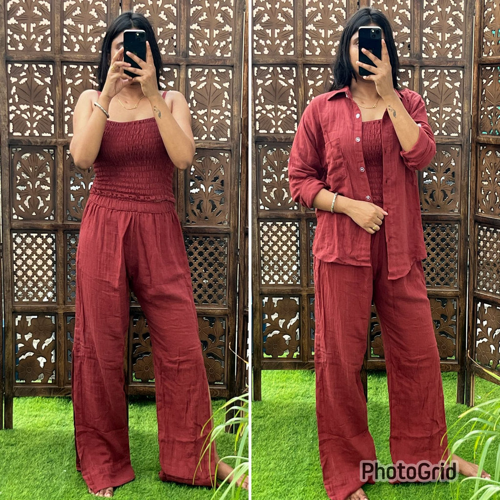 Hooriya Fashions - Gos cordset 3 pc.