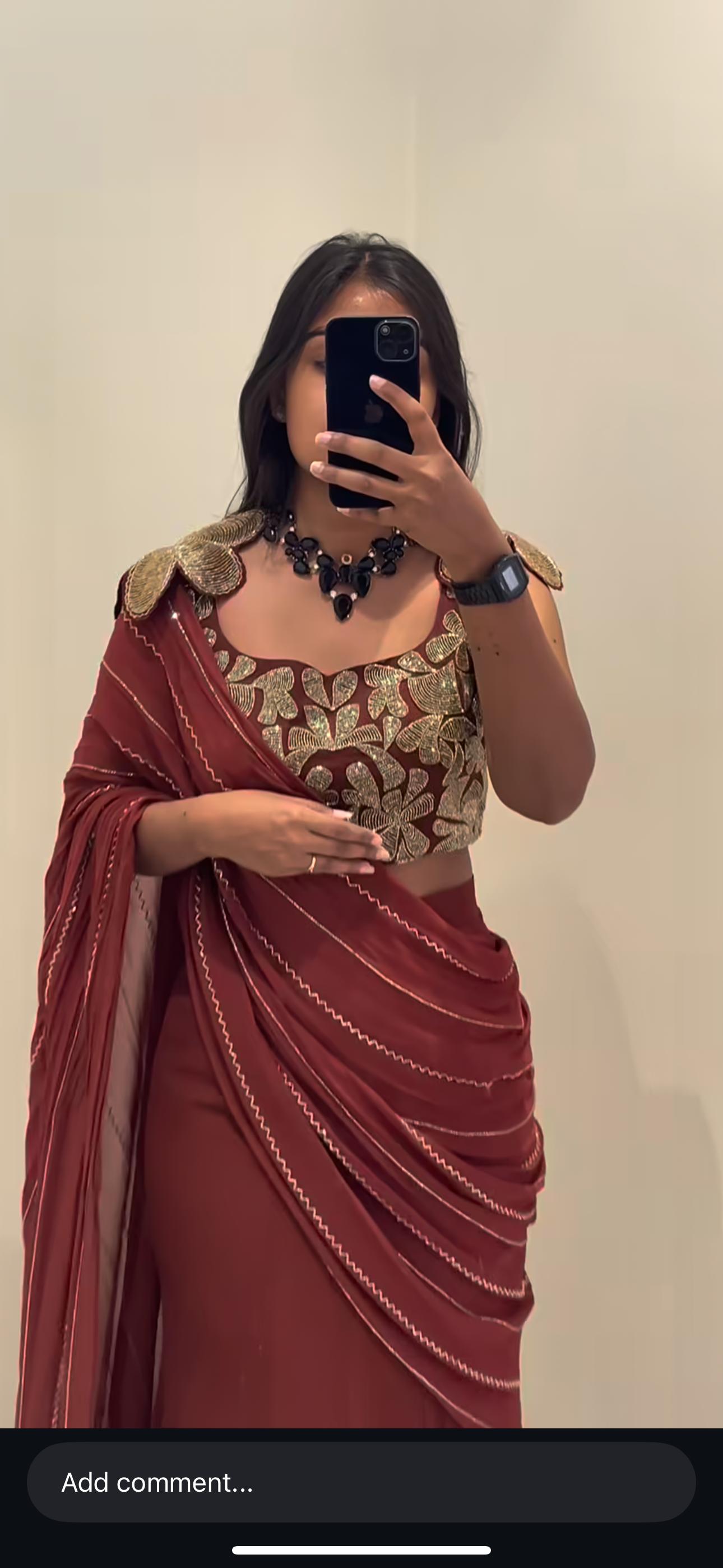 Hooriya Fashion -  Lehenga Saree