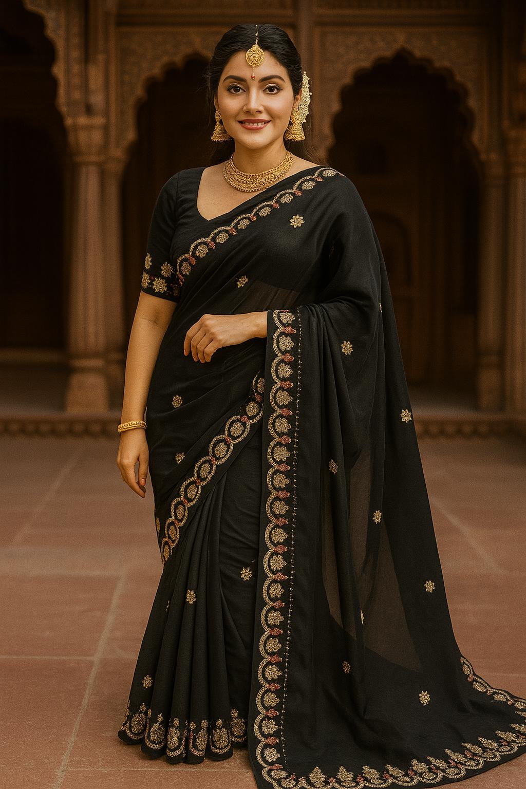 hooriya fashions -  jimmy choo saree