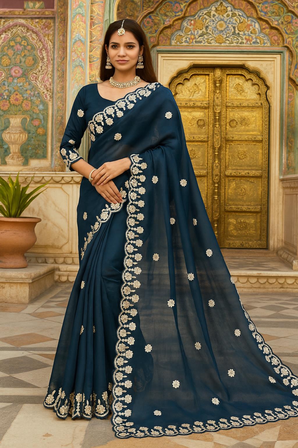 hooriya fashions -  jimmy choo saree