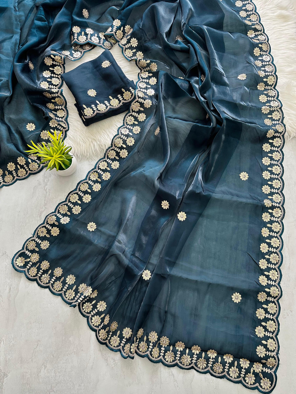 hooriya fashions -  jimmy choo saree