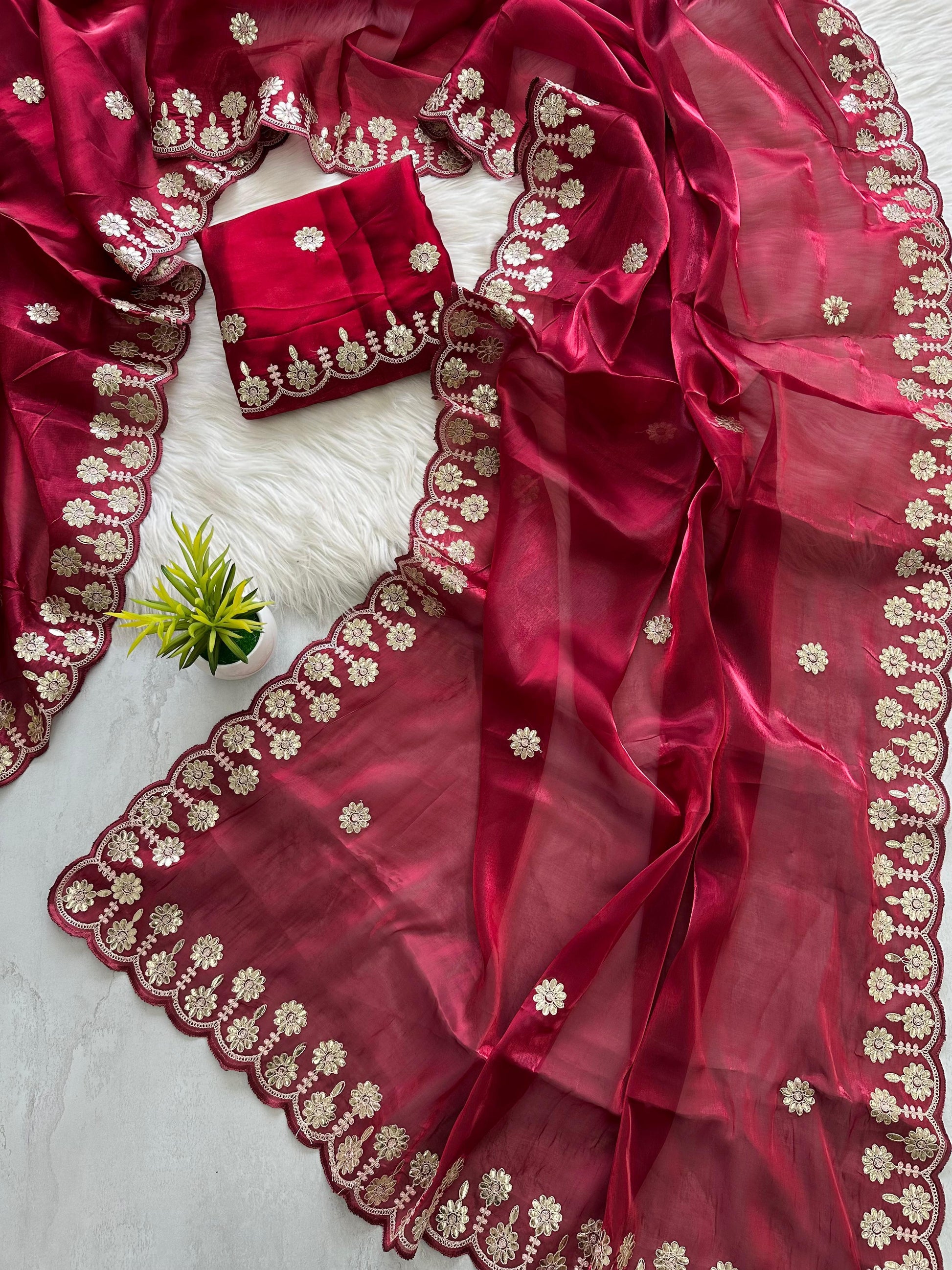 hooriya fashions -  jimmy choo saree