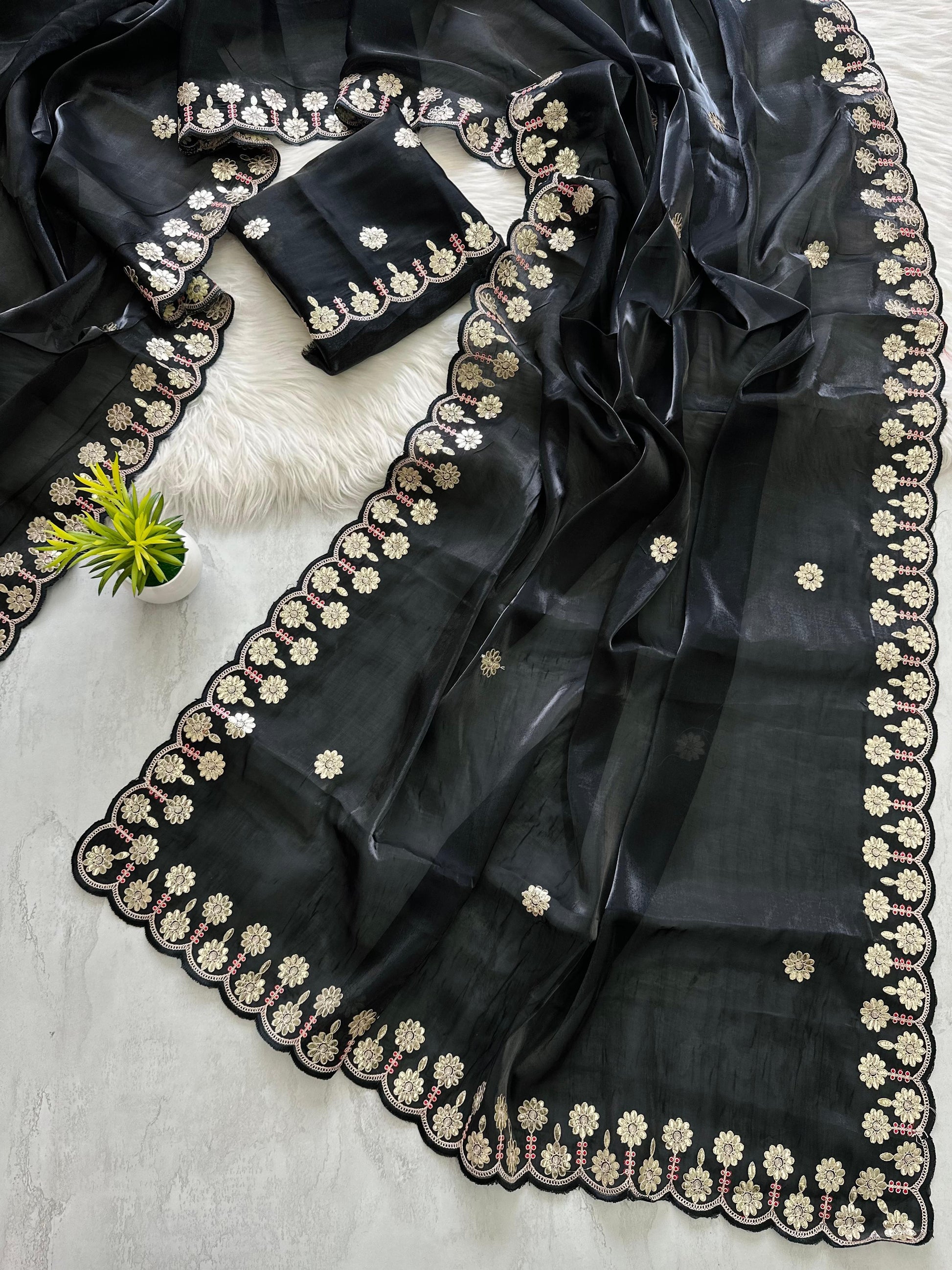 hooriya fashions -  jimmy choo saree