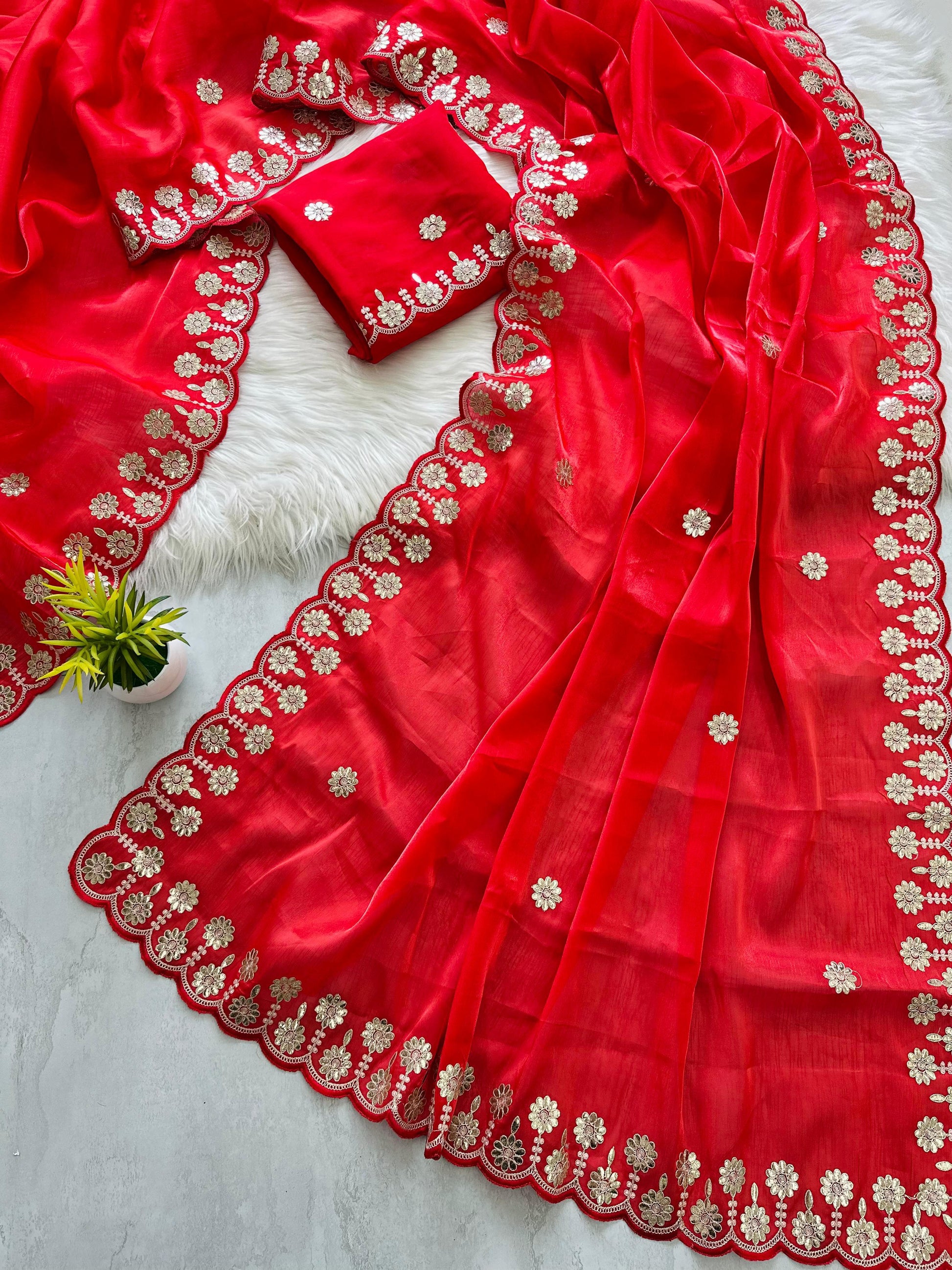 hooriya fashions -  jimmy choo saree