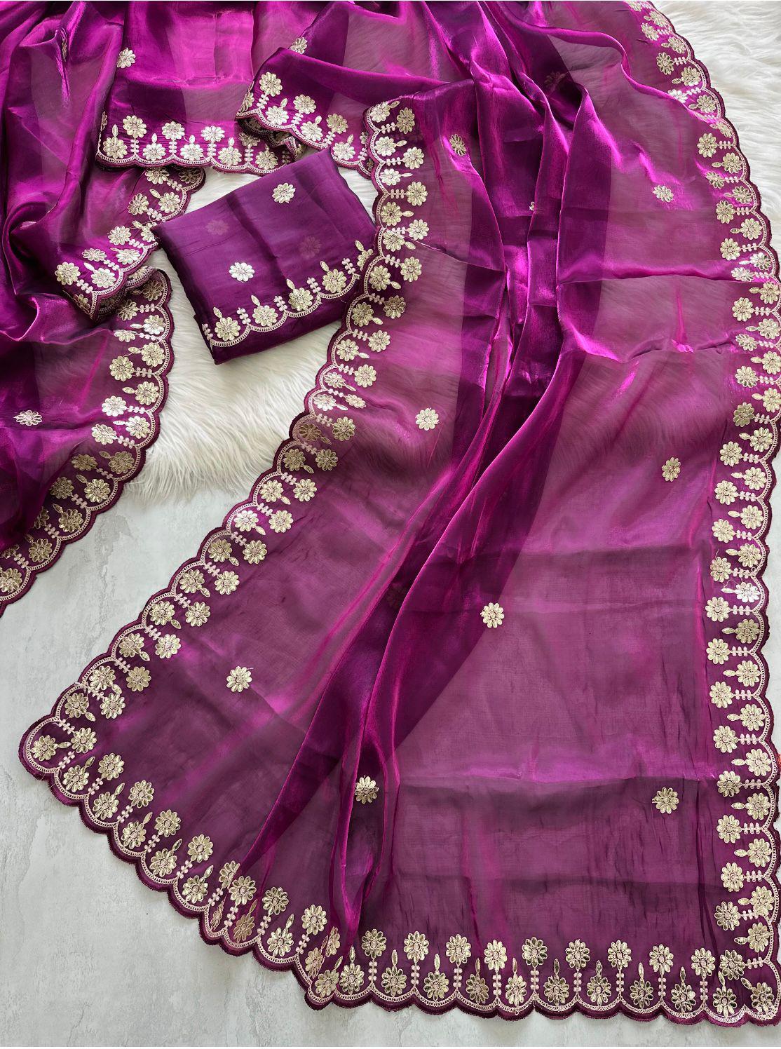 hooriya fashions -  jimmy choo saree