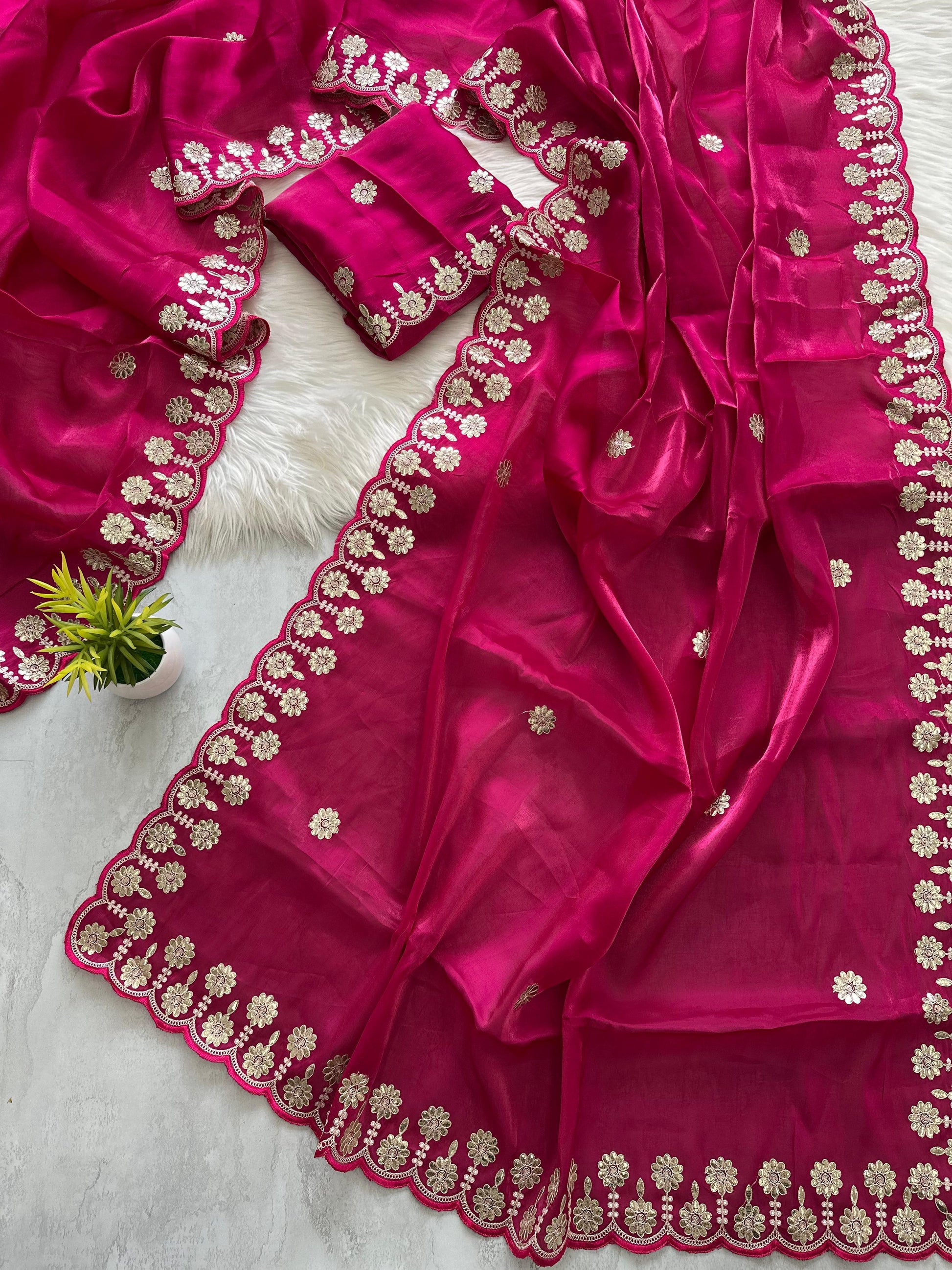 hooriya fashions -  jimmy choo saree