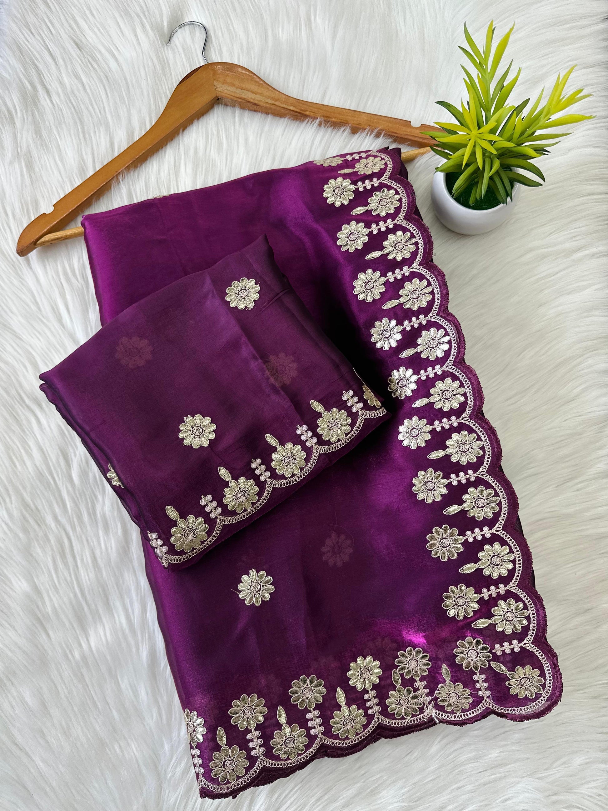 hooriya fashions -  jimmy choo saree