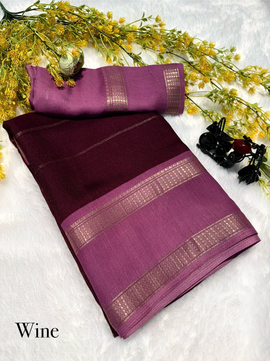 Hooriya Fashions - super marsh melon saree