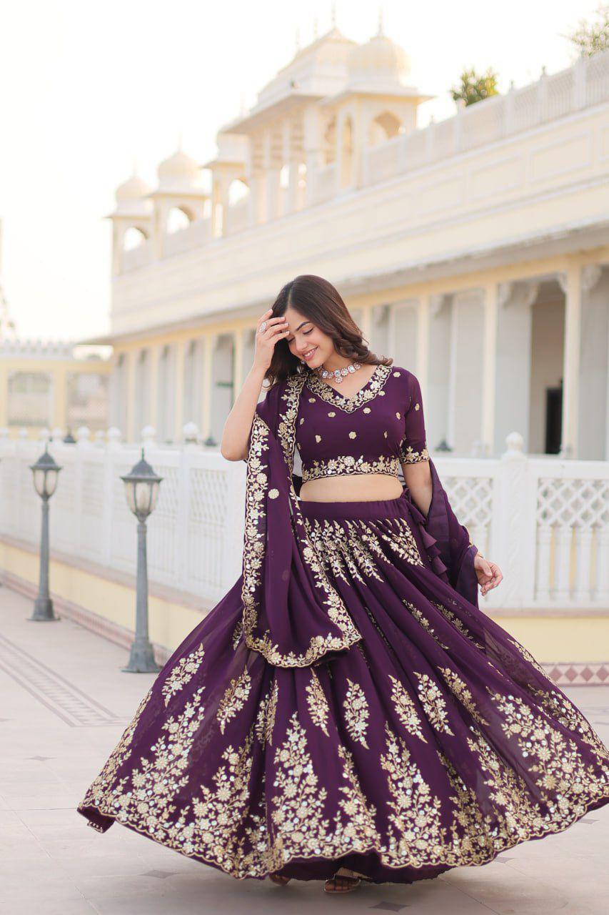 Hooriya fashions - LEHENGA CHOLI WITH DUPATTA