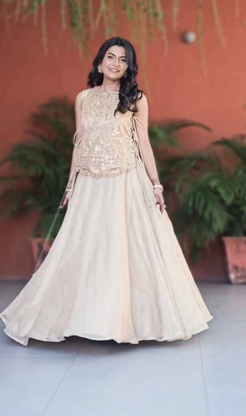 Festival Special Designer Lehenga Choli – Vichitra Silk