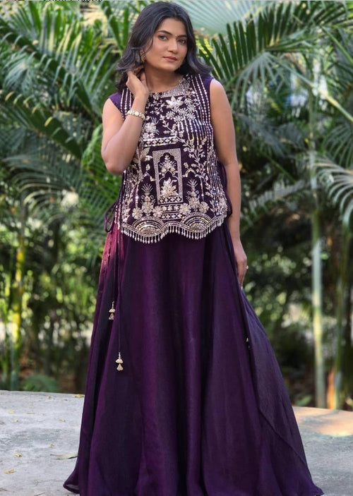 Festival Special Designer Lehenga Choli – Vichitra Silk