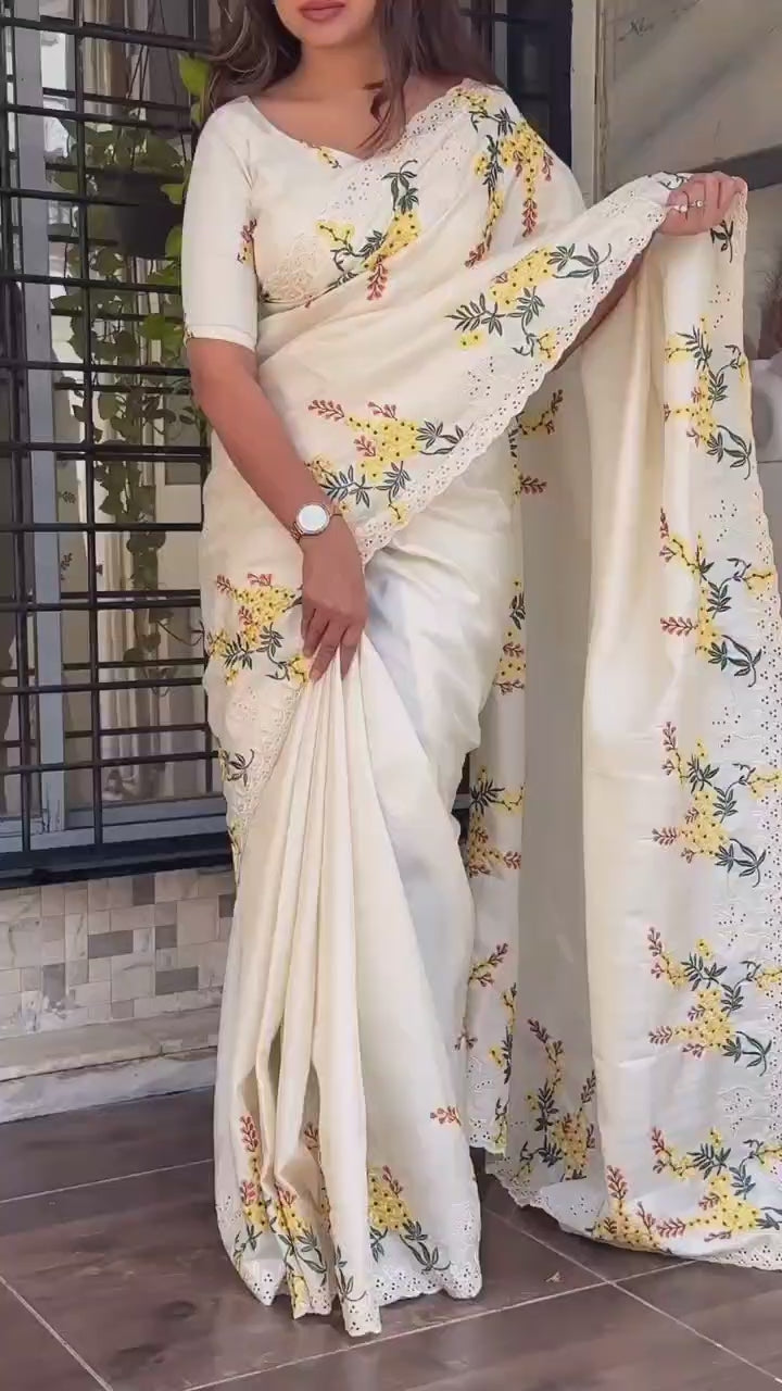 Hooriya fashions - Tusser cotton sarees