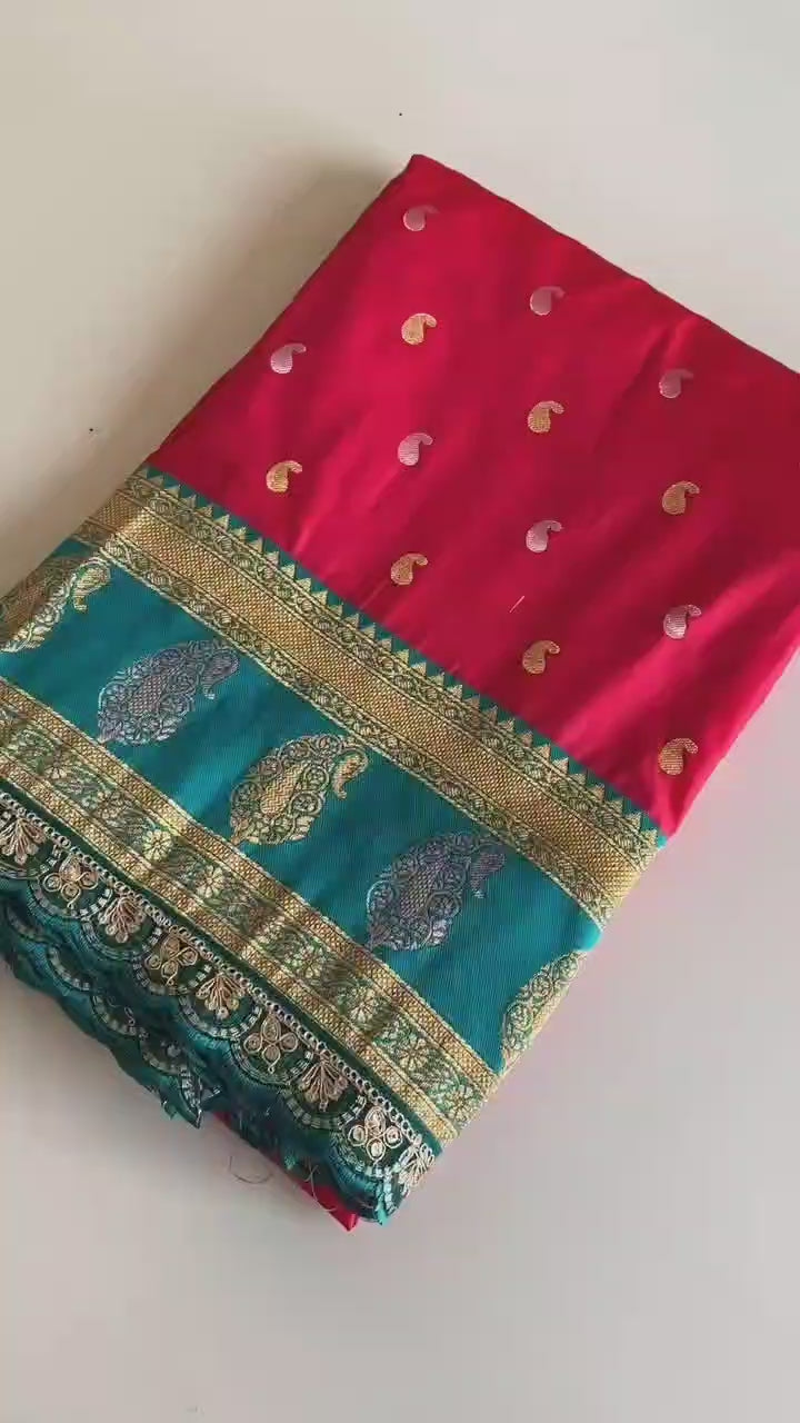 Hooriya fashions - premium paithani silk sarees