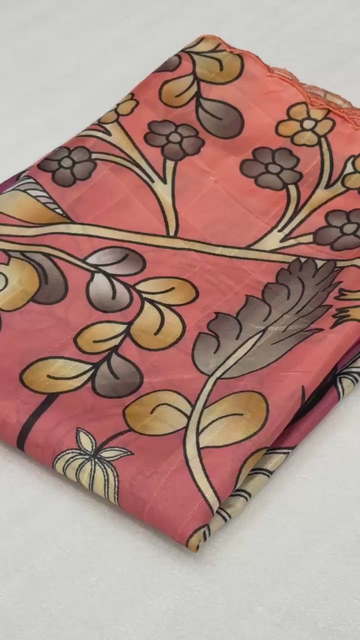 Hooriya fashions - Handloom Tussar silk saree