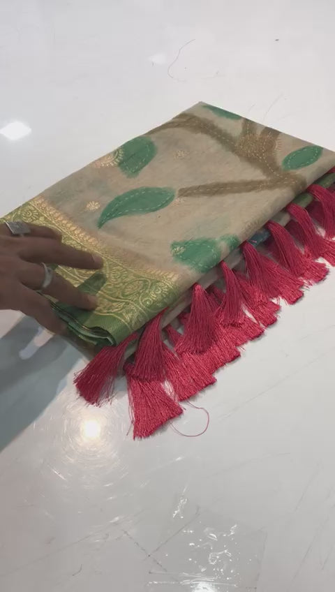 Hooriya fashios - Pure chanderi silk