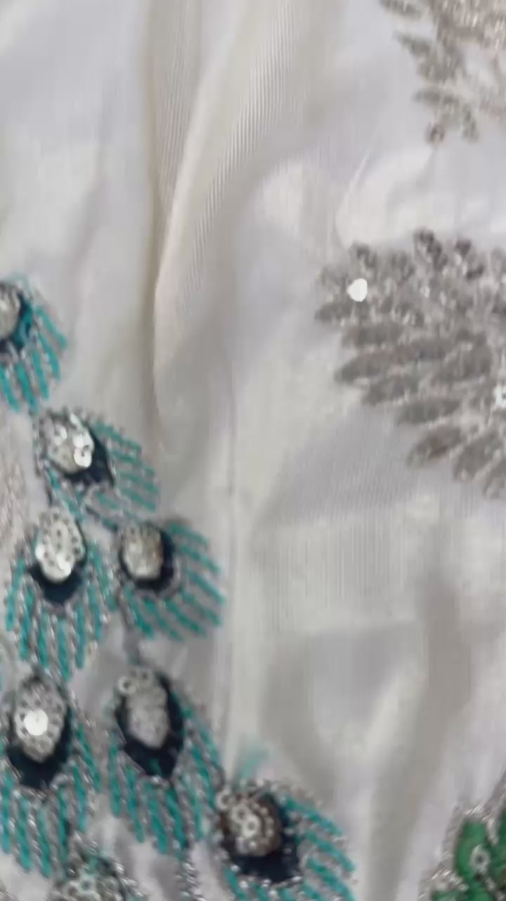 Hooriya fashions - Kids Special Embroidered Lehenga Choli with Beautiful Purce.