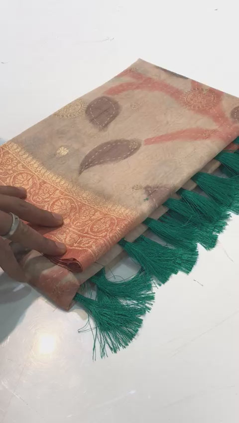 Hooriya fashios - Pure chanderi silk