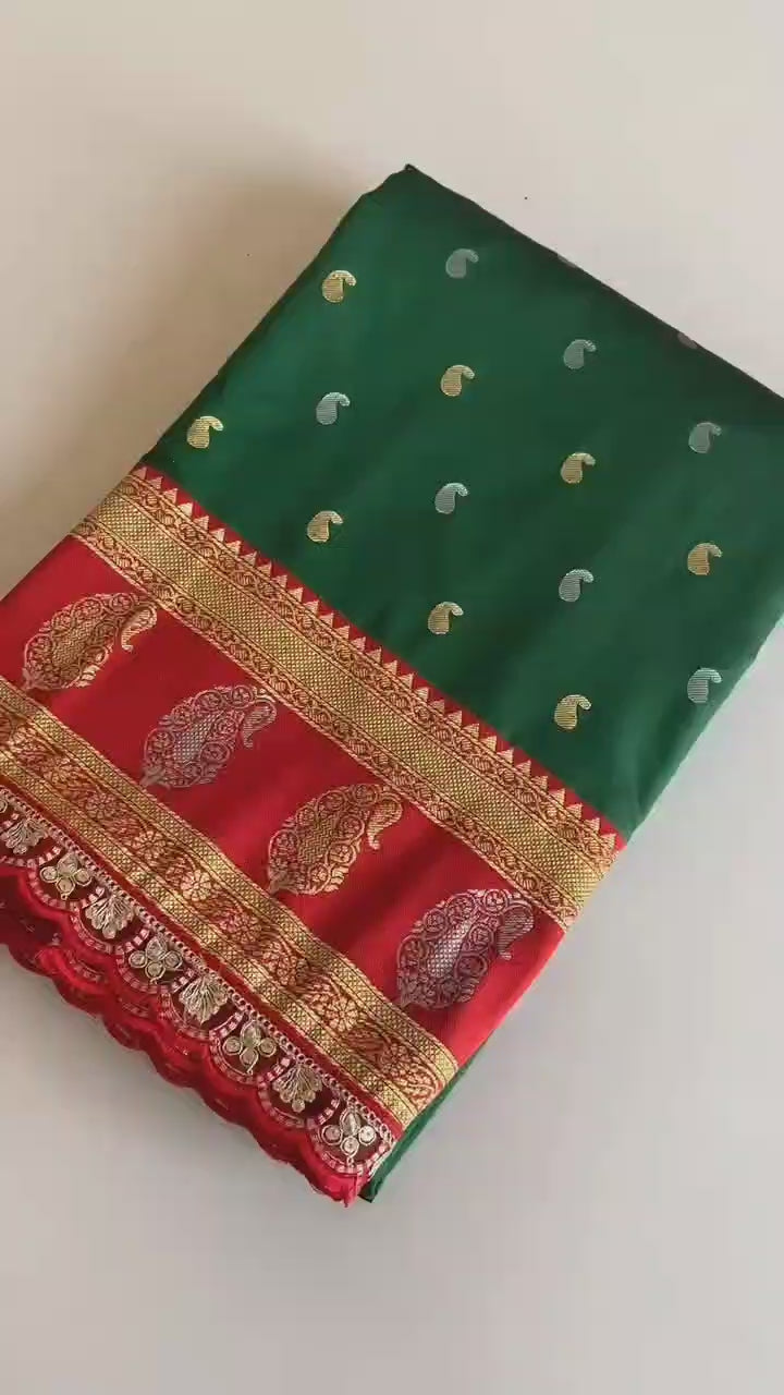 Hooriya fashions - premium paithani silk sarees