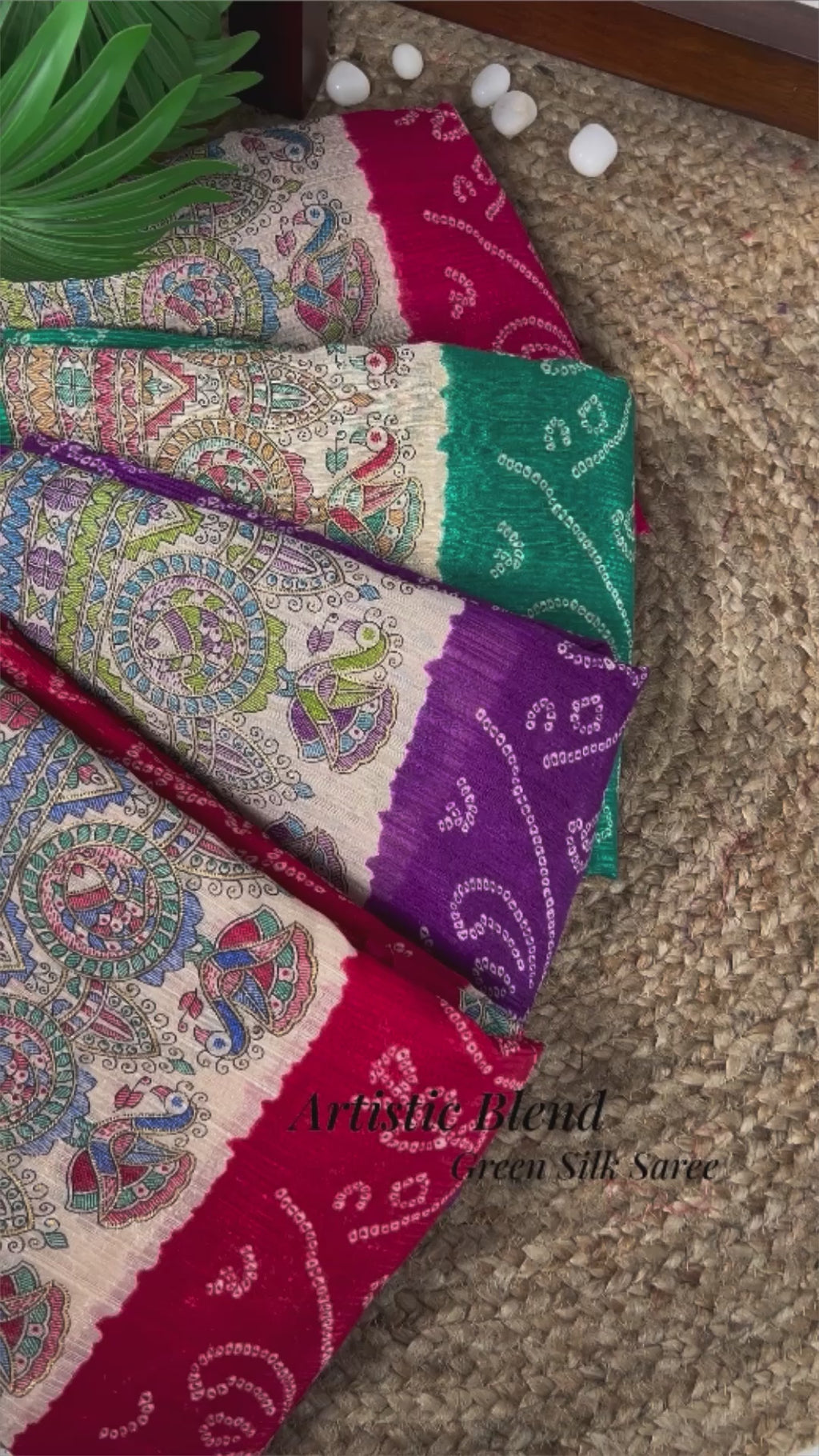 Hooriya fashions - Green Silk sarees.