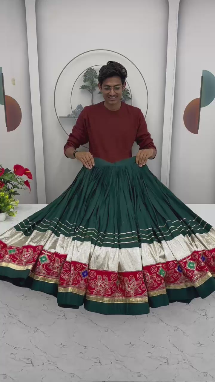 Hooriya fashions - Navratri Special Pure Cotton Lehenga Choli