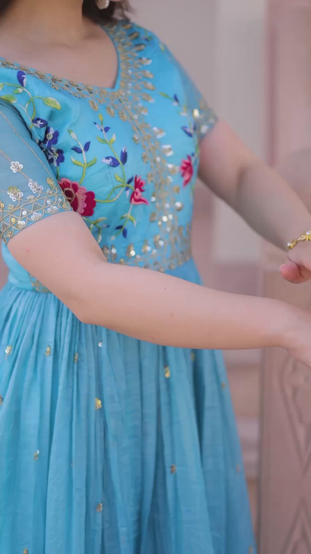Hooriya Fashions - PREMIUM DESIGNER READYMADE GOWN