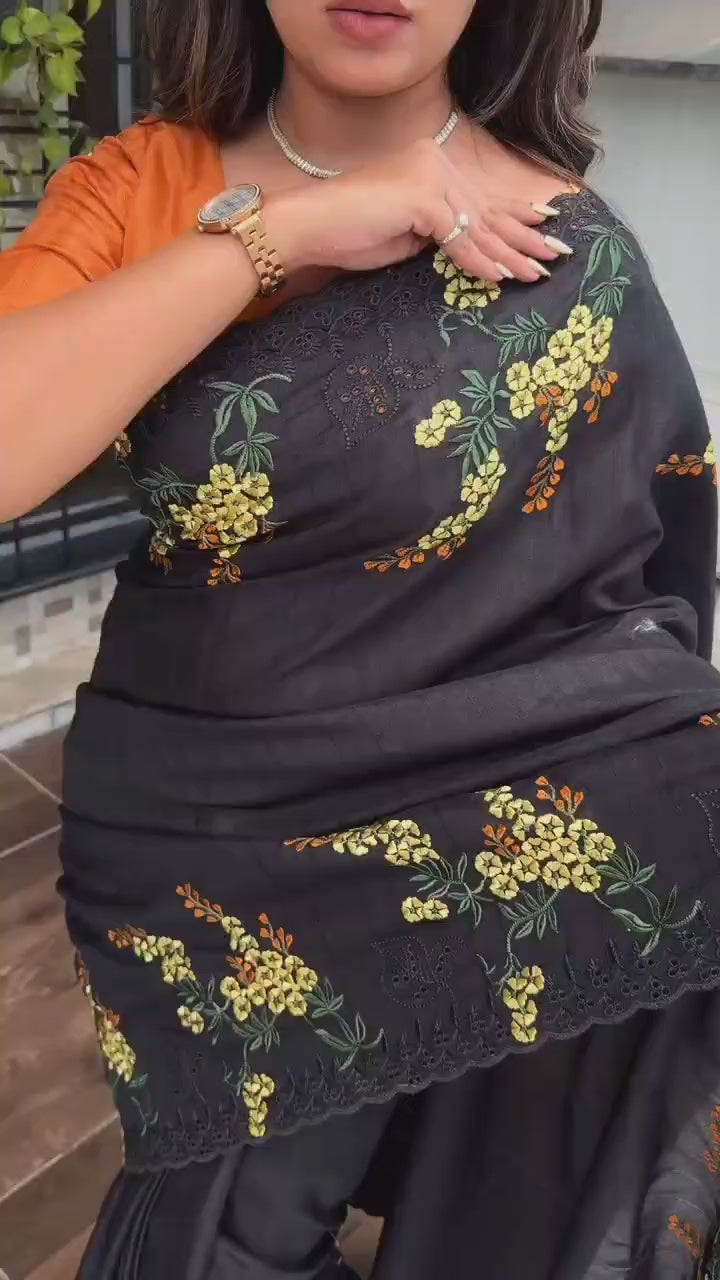 Hooriya fashions - Tusser cotton sarees